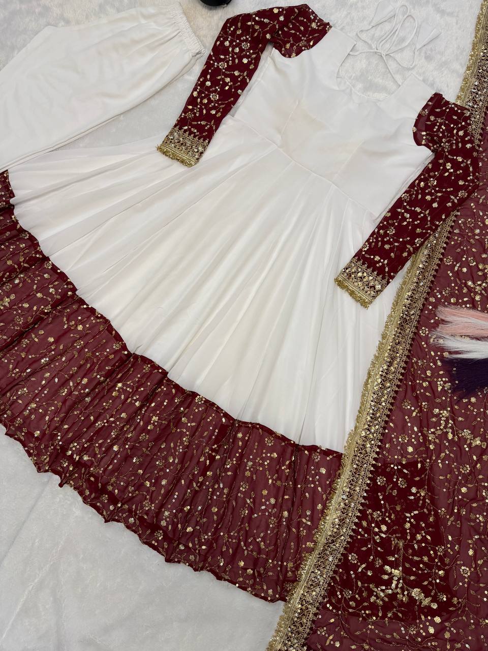 The Sovereign Pearl and Wine Suit